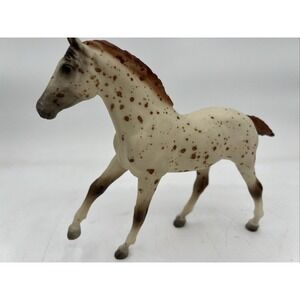 Breyer Stablemates Scrambling Foal Brown Leopard Appaloosa Horse Mold 5613